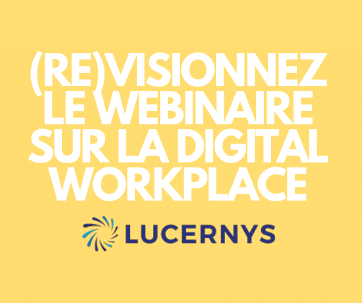 Webinaire Digital Workplace