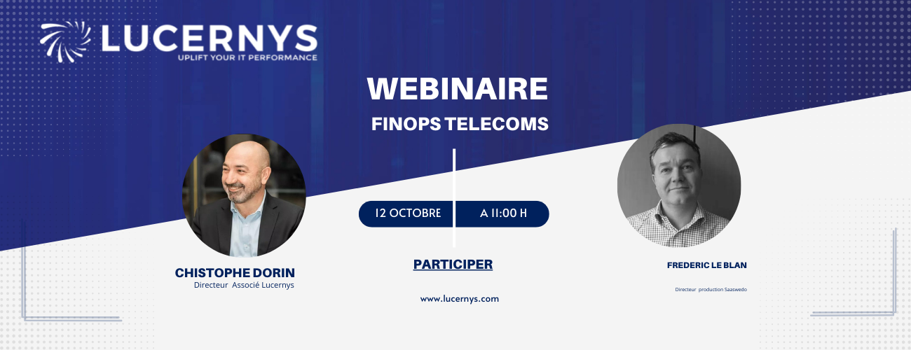 Webinaire Lucernys FinOps Telecoms